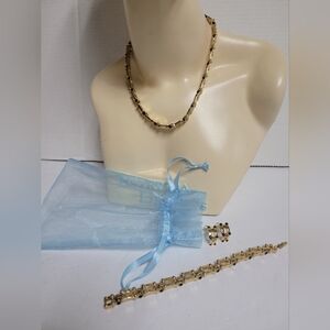 Vintage 3 Piece St John Jewlery Set